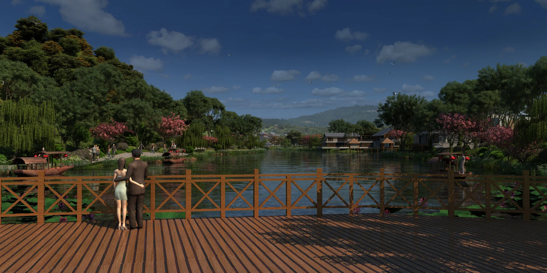 Ancient town 3D Model .c4d .max .obj .3ds .fbx .stl .blend 