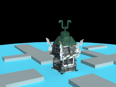 Tripod 3D 模型