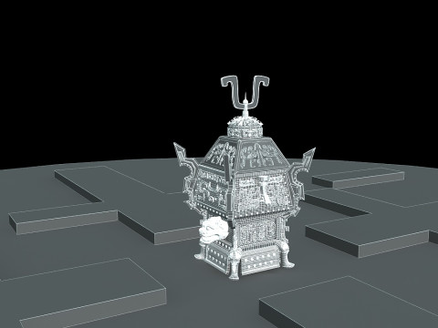 Tripod 3D 模型
