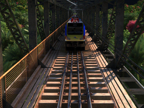 Train 3D Model