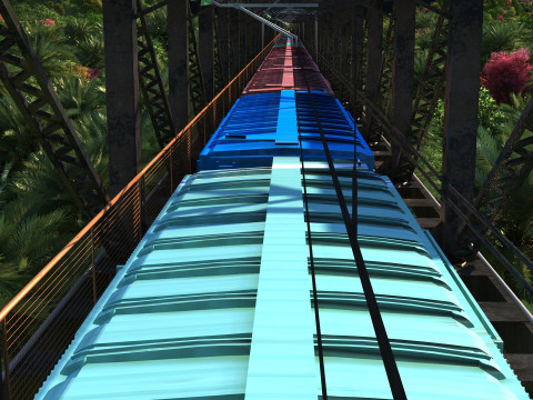 Train 3D Model