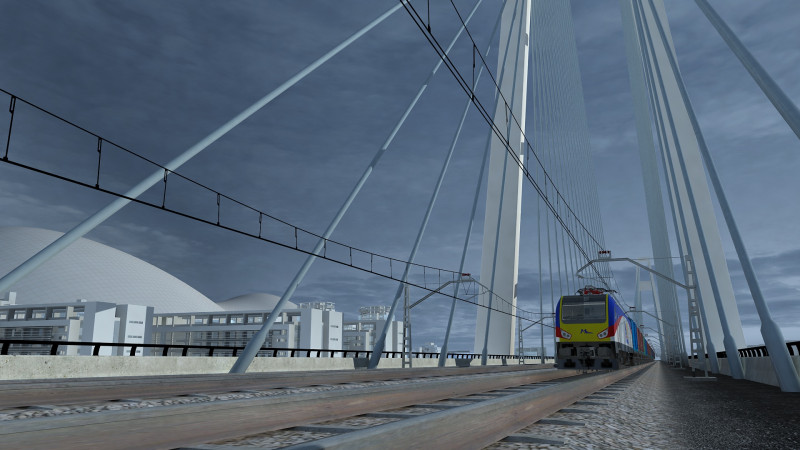 Train 3D Модель .c4d .max .obj .3ds .fbx .stl .blend 