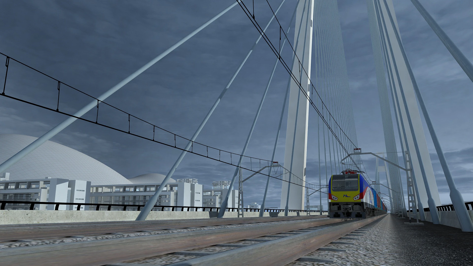 Train 3D Model .c4d .max .obj .3ds .fbx .stl .blend 