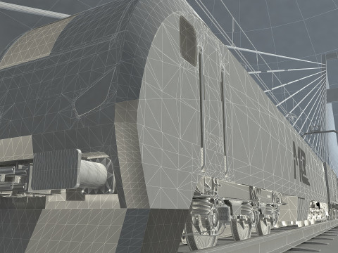 Train 3D Модель