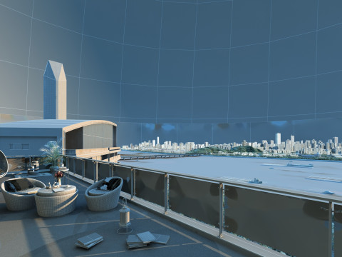 Balcony Model 3D