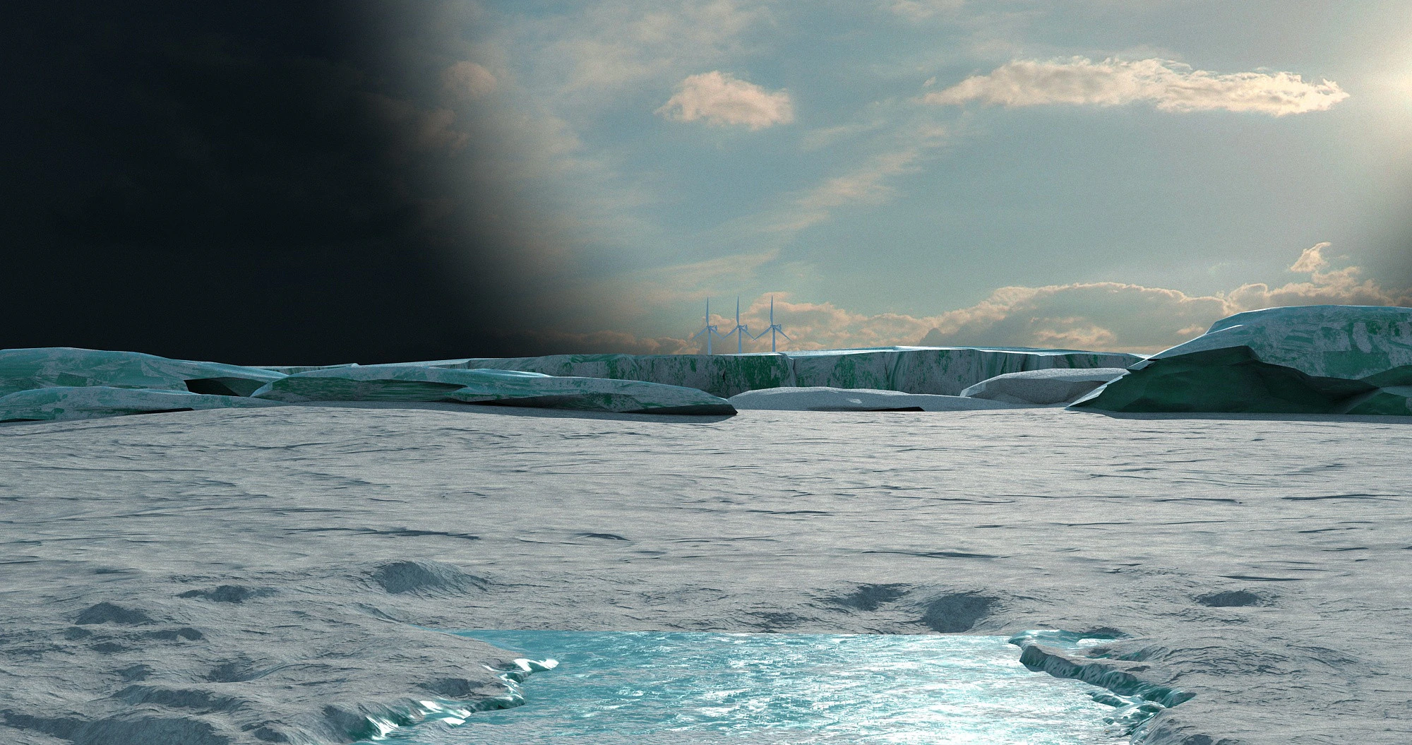 Arctic 3D Model .c4d .max .obj .3ds .fbx .stl .blend 