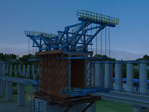 Build a bridge 3D Модель