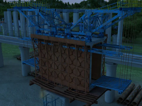 Zbuduj most Model 3D