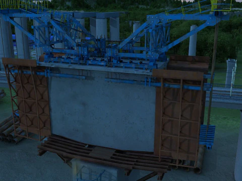 Build a bridge 3D Model