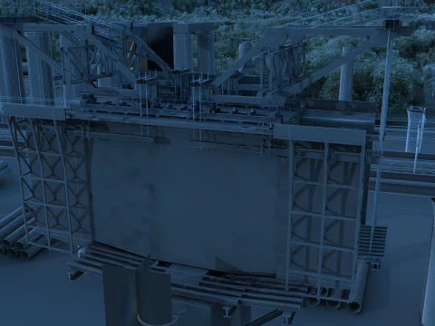 Build a bridge 3D Model