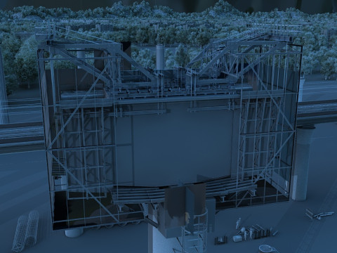 Build a bridge 3Dモデル