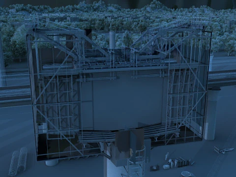 Build a bridge 3D Model