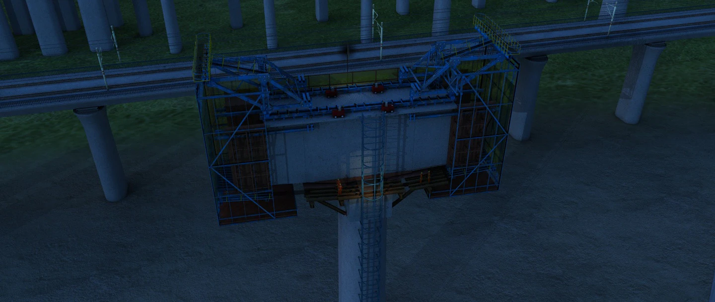 Build a bridge 3D Model .c4d .max .obj .3ds .fbx .stl .blend 