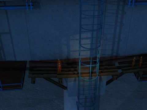 Build a bridge 3D Model