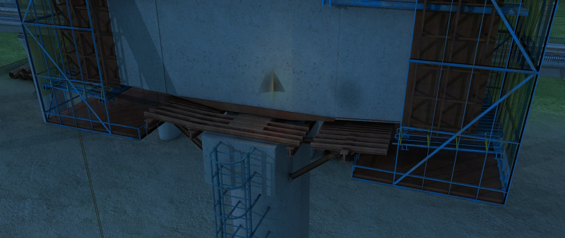Build a bridge 3D Model .c4d .max .obj .3ds .fbx .stl .blend 