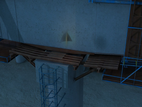 Build a bridge 3D 模型