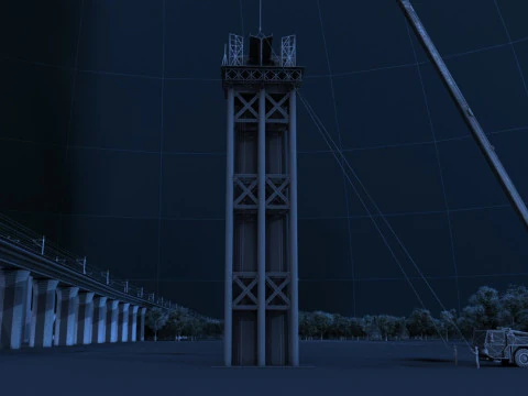 Build a bridge 3D Model