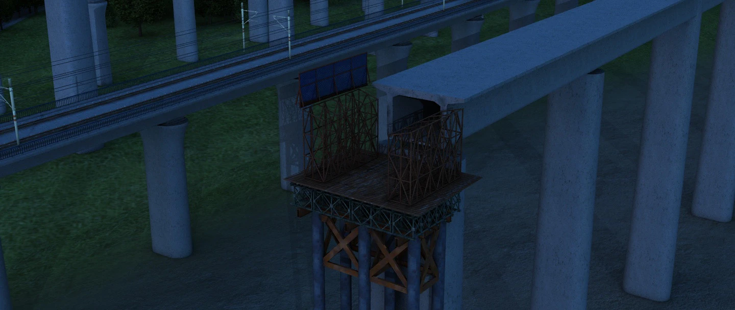 Build a bridge 3D Model .c4d .max .obj .3ds .fbx .stl .blend 