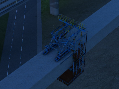 Build a bridge Model 3D
