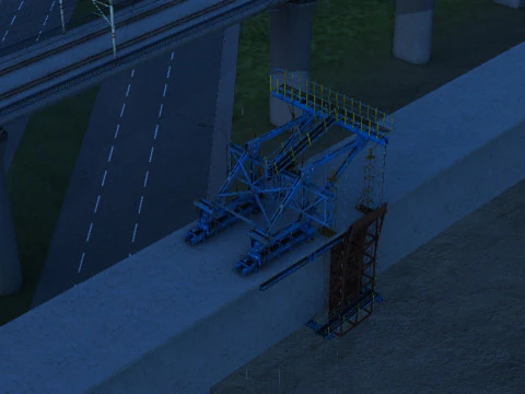Build a bridge 3D Model