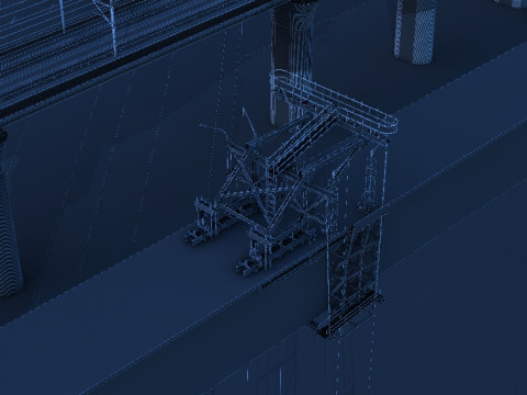 Build a bridge 3D Model