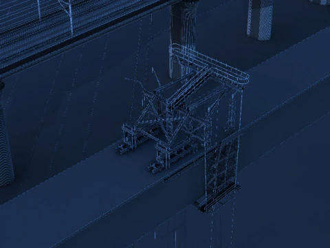 Build a bridge 3D Model