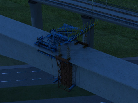Build a bridge Model 3D