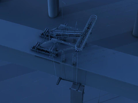 Build a bridge 3D Model