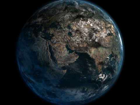 Earth 3D मॉडल