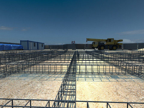 Construction site Modèle 3D