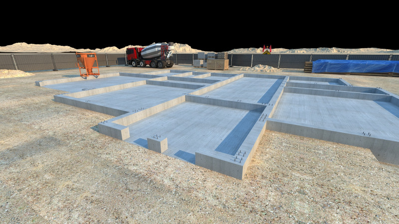 Construction site 3D-Modell .c4d .max .obj .3ds .fbx .stl .blend 