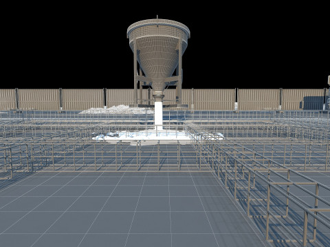 Construction site 3D-Modell