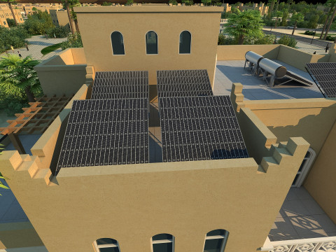 Desert city 3D Model