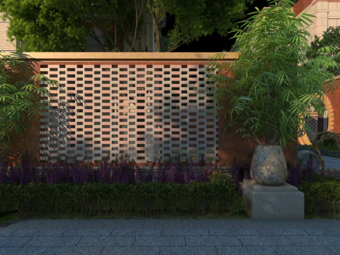 Villa group 3D Model