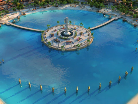 Architettura antica Modello 3D