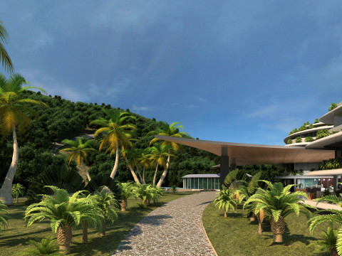 Island 3D Model