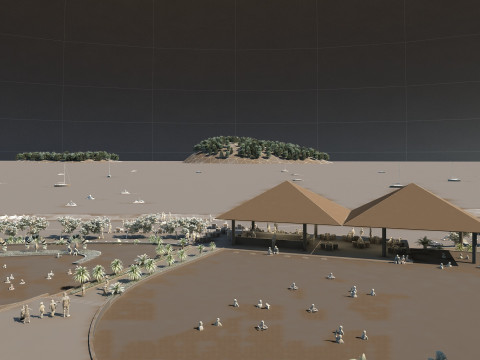 Island Model 3D
