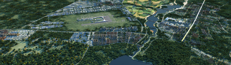 City 3D Model .c4d .max .obj .3ds .fbx .stl .blend 