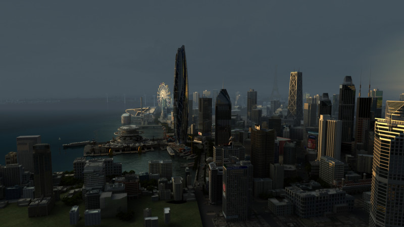 City 3D 模型 .c4d .max .obj .3ds .fbx .stl .blend 