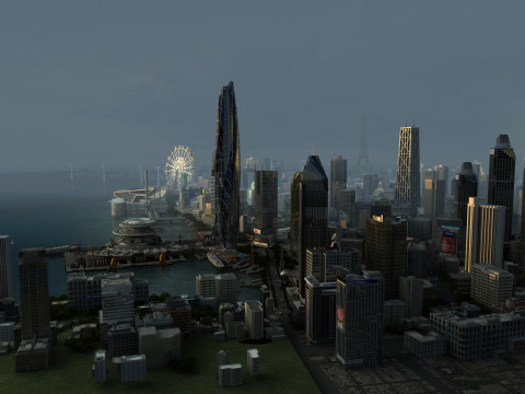 City 3D 模型