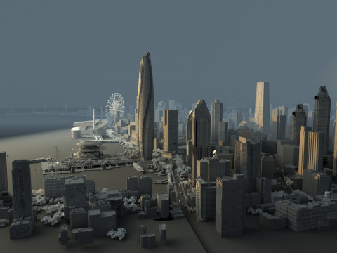 City 3D 模型