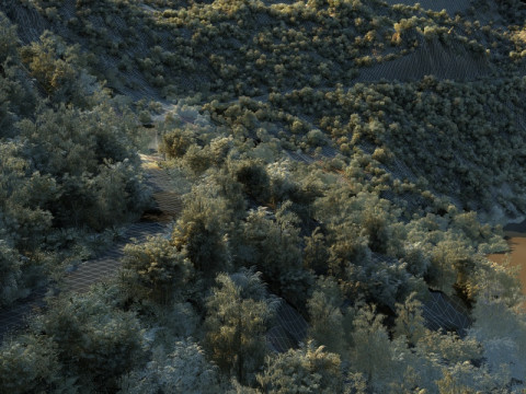 Mountain Model 3D