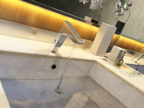 Washroom Modèle 3D