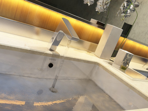 Washroom Modello 3D