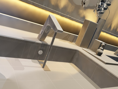 Washroom Modello 3D