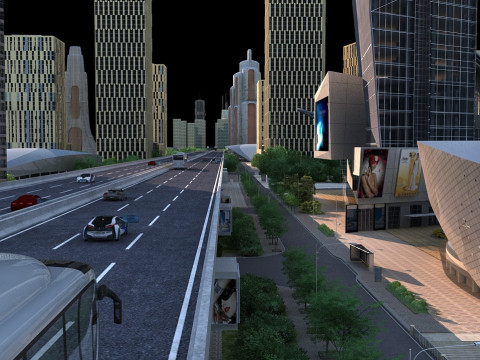 Urban architecture Modelo 3D