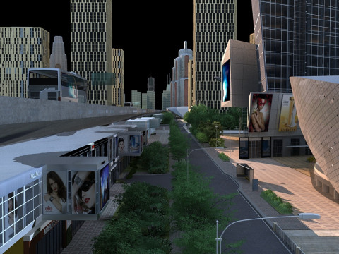 Urban architecture 3D 모델