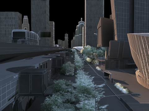 Urban architecture 3D 모델
