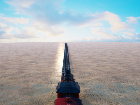 Train 3Dモデル
