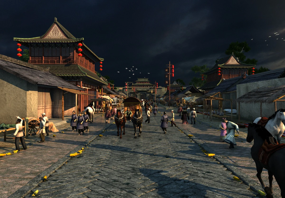 Ancient city 3D Model .c4d .max .obj .3ds .fbx .stl .blend 